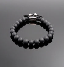 Load image into Gallery viewer, Unisex Matt onyx Beaded Bracelet Handmade Gemstone Bracelet