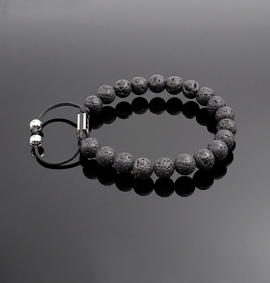 Essence Keeper — lava rock essential oil diffuser bracelet