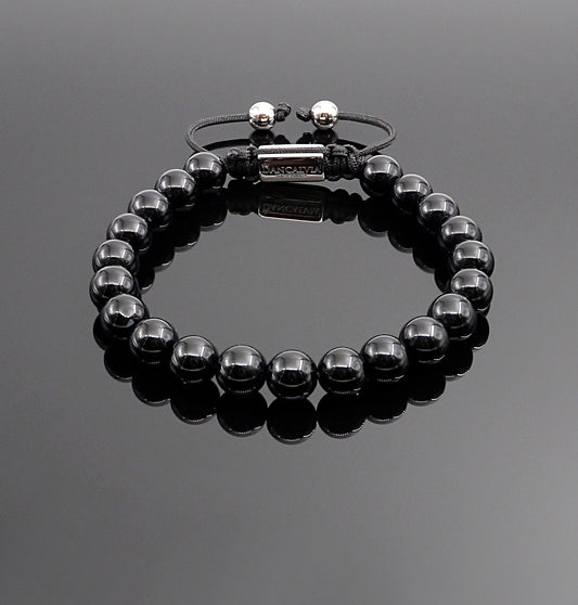 Obsidian Oath — natural obsidian protection beaded bracelet